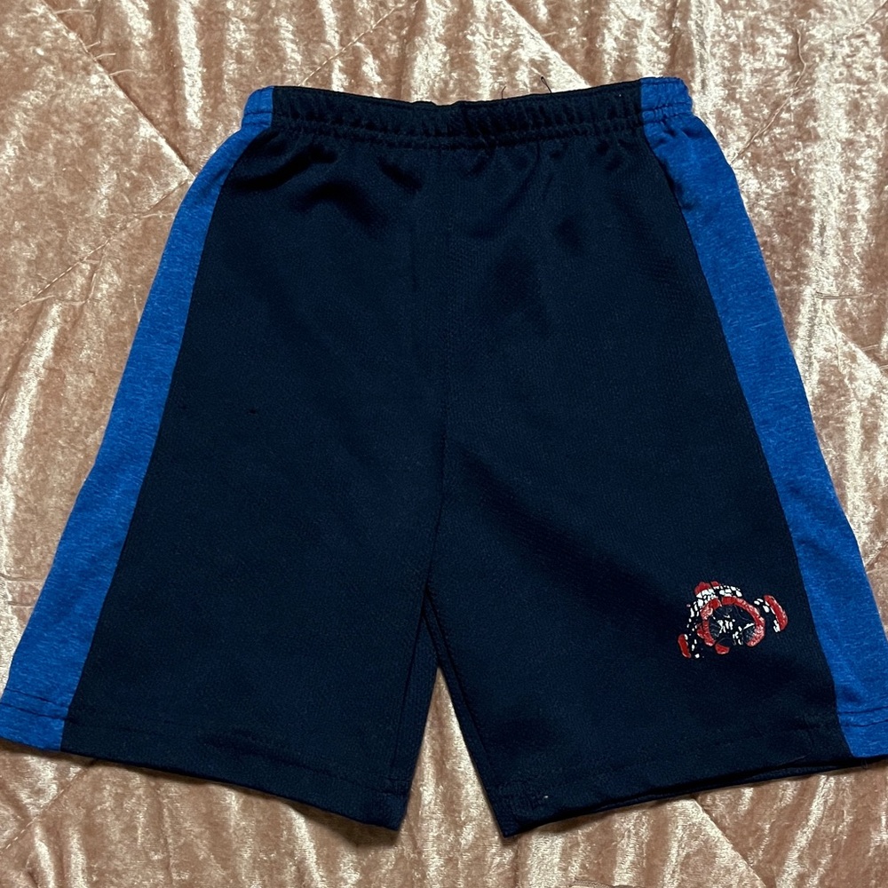 Avenger Kids Black and Blue Shorts